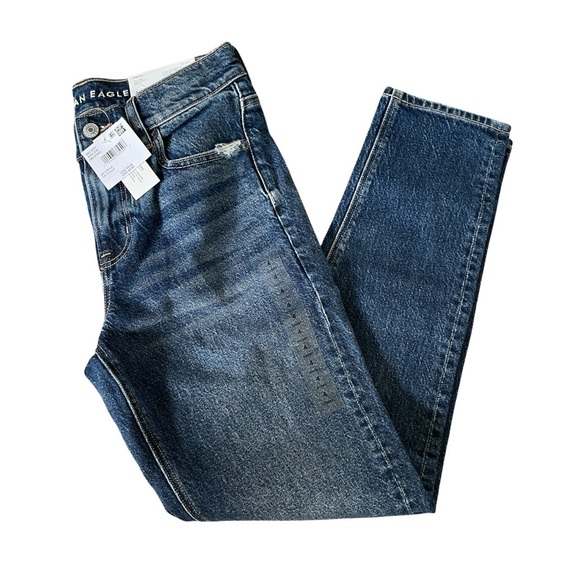 American Eagle Outfitters | 90s Skinny Jeans | Dark Atlantic Stretch NWT - Picture 1 of 7